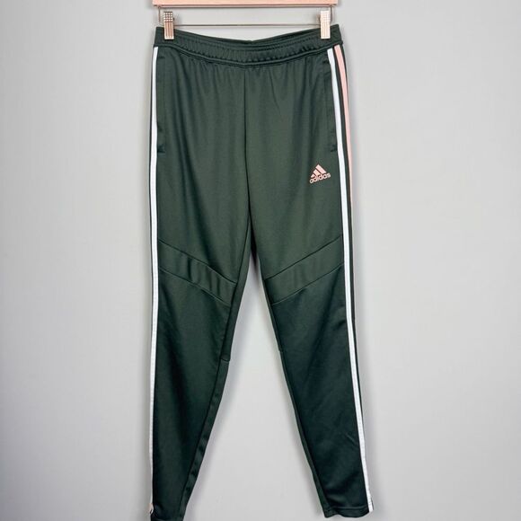 ADIDAS | Climacool Tiro 19 Green & Pink Track Pants Women’s Size Small - Picture 3 of 12